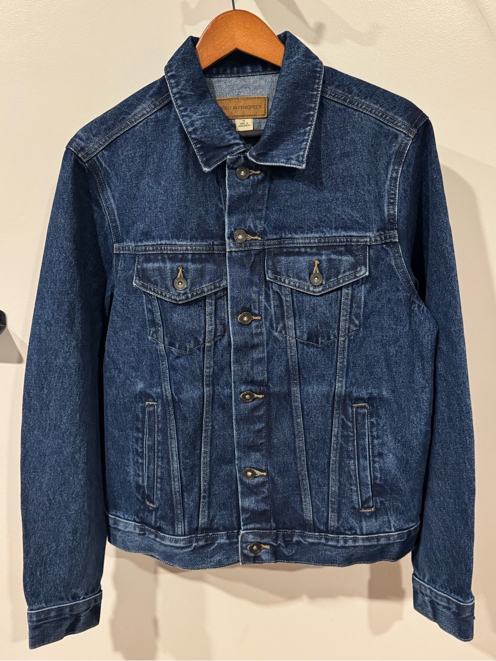 Port Authority Dark Blue Denim Jacket